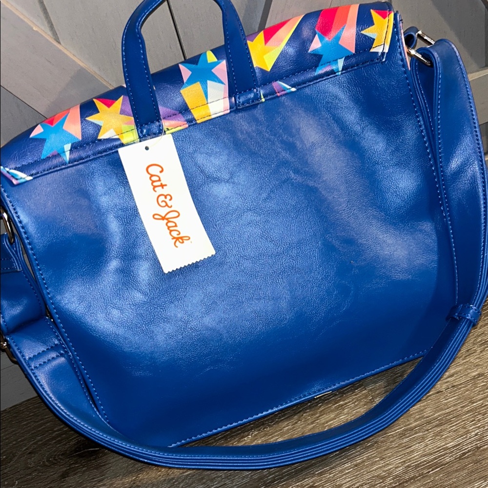 🦋 Cat & Jack Blue Starburst Kids Backpack 5/25$ - Picture 16 of 16